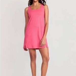 Old Navy Powersoft Lined Tennis Dress in Barbie Hot Pink